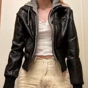 Leather jacket